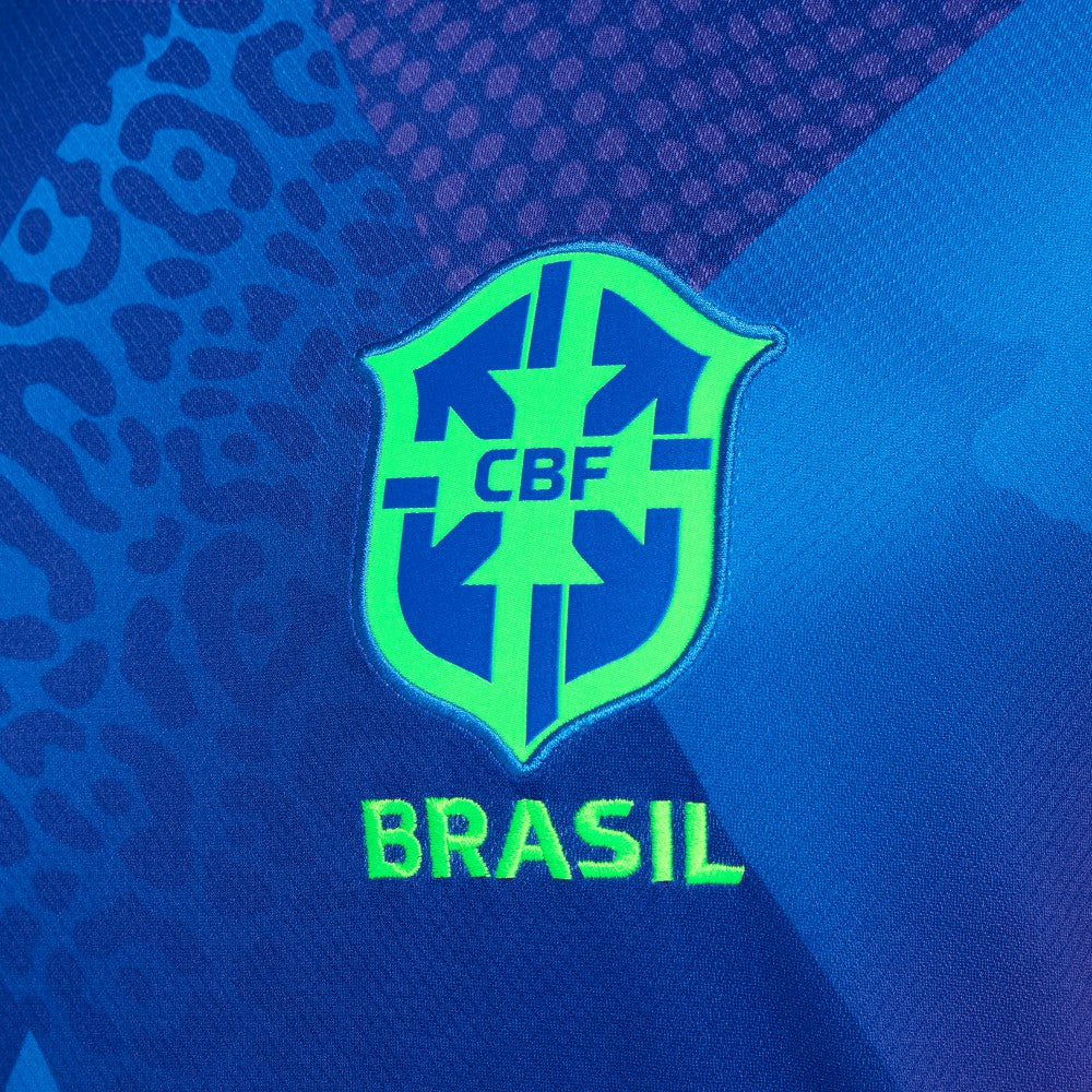 Brazil Women's National Team 2025/26 Away Replica Jersey Blue