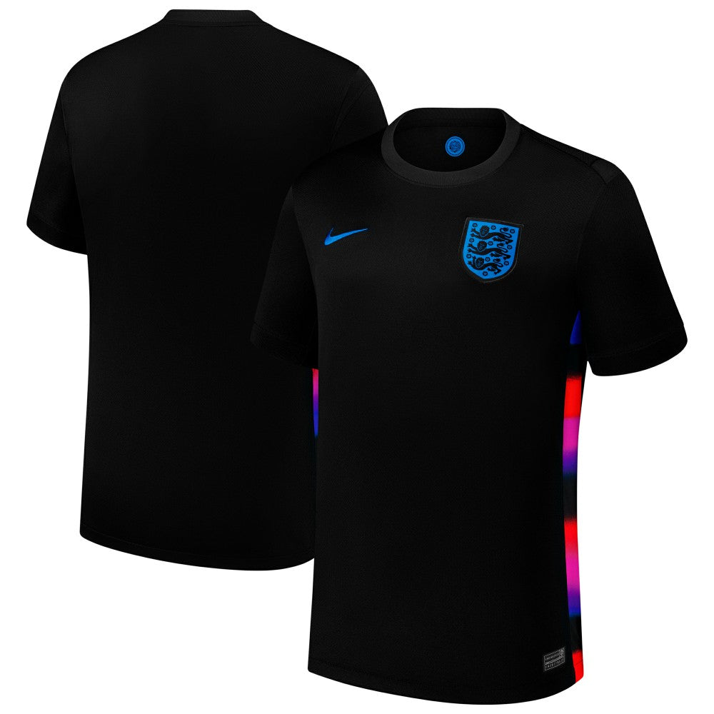 England Women's National Team 2025/26 Away Replica Jersey Black