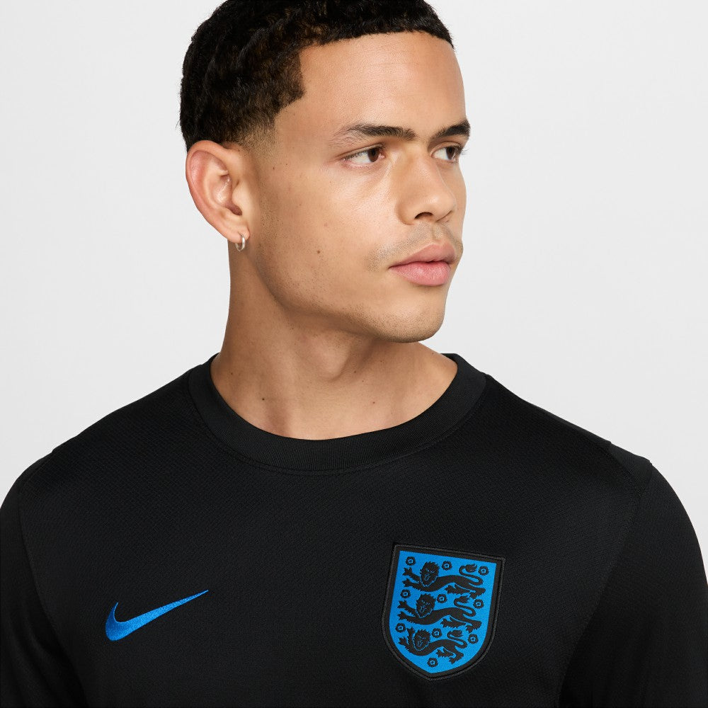 England Women's National Team 2025/26 Away Replica Jersey Black