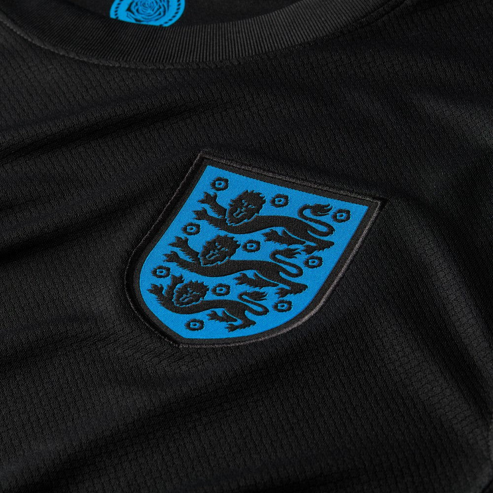 England Women's National Team 2025/26 Away Replica Jersey Black
