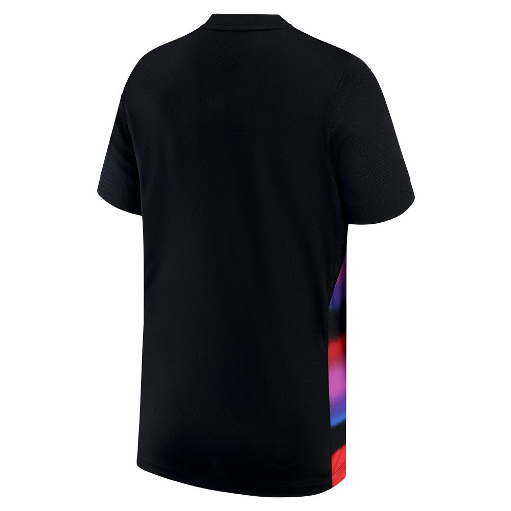 England Women's National Team Women's 2025/26 Away Replica Jersey Black