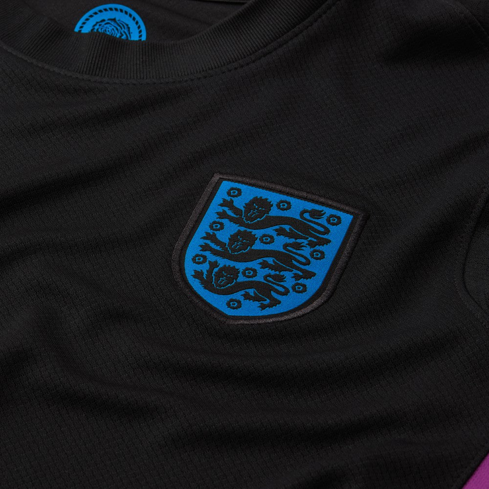 England Women's National Team Women's 2025/26 Away Replica Jersey Black