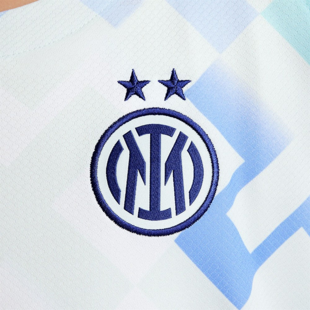 Inter Milan Youth 2025/26 Away Replica Jersey Aqua