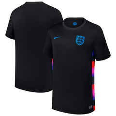 England Women's National Team Youth 2025/26 Away Replica Jersey Black
