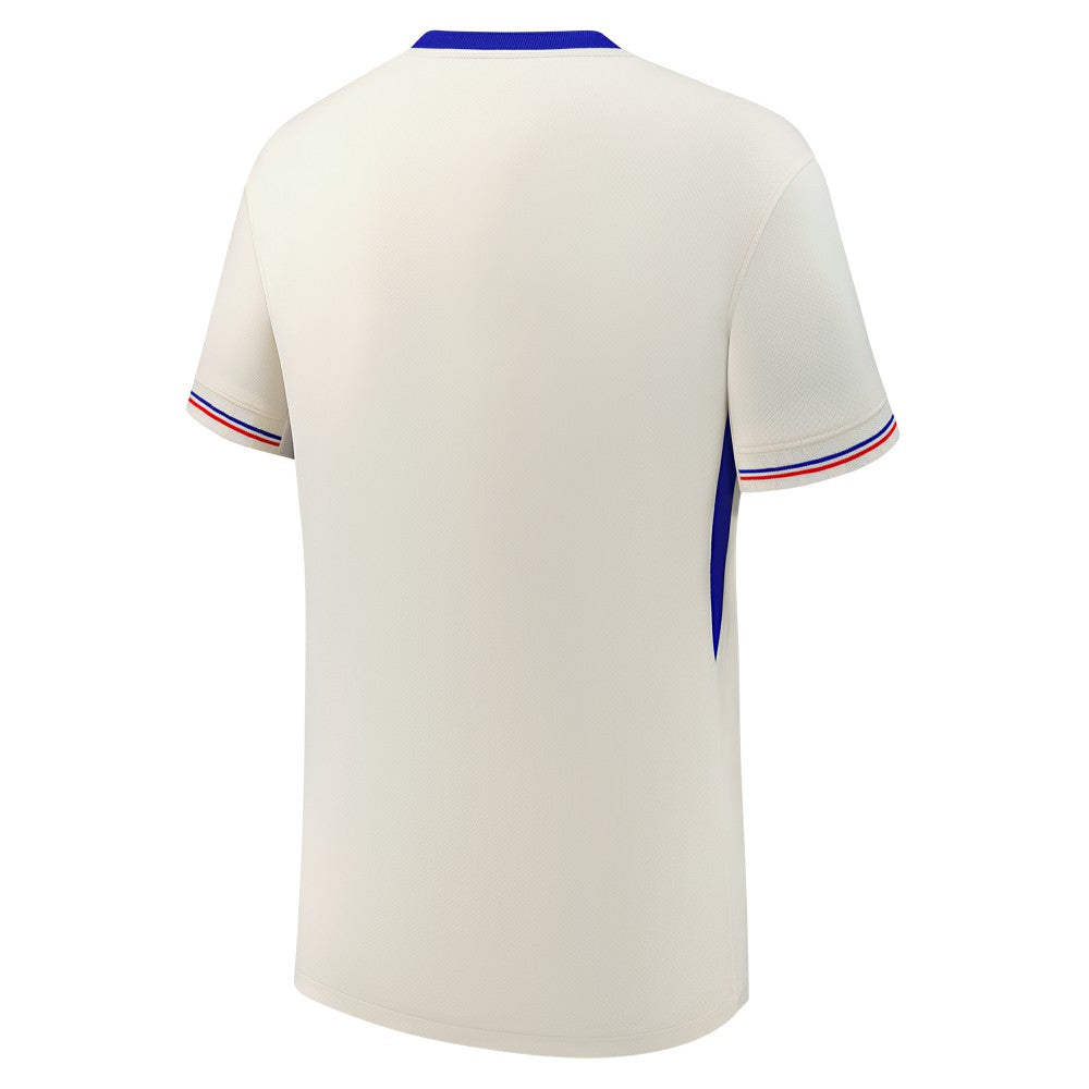 France Women's National Team Youth 2025/26 Away Replica Jersey Cream