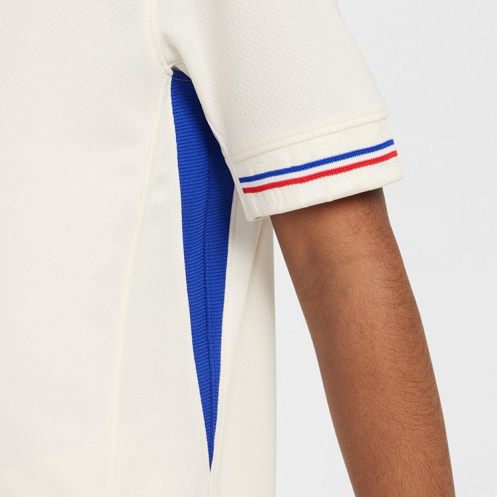 France Women's National Team Youth 2025/26 Away Replica Jersey Cream