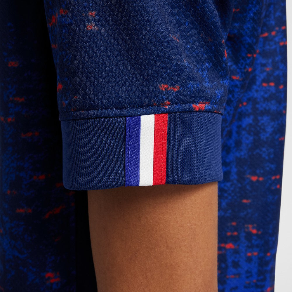 France Women's National Team Youth 2025/26 Home Replica Jersey Blue sale