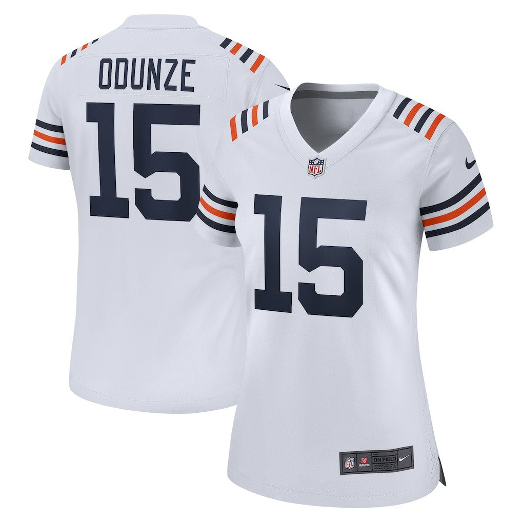 Rome Odunze Chicago Bears Women's Alternate Game Jersey White