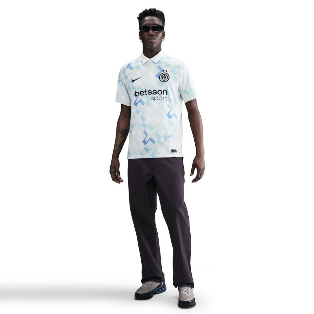 Inter Milan 2025/26 Away Replica Jersey Aqua