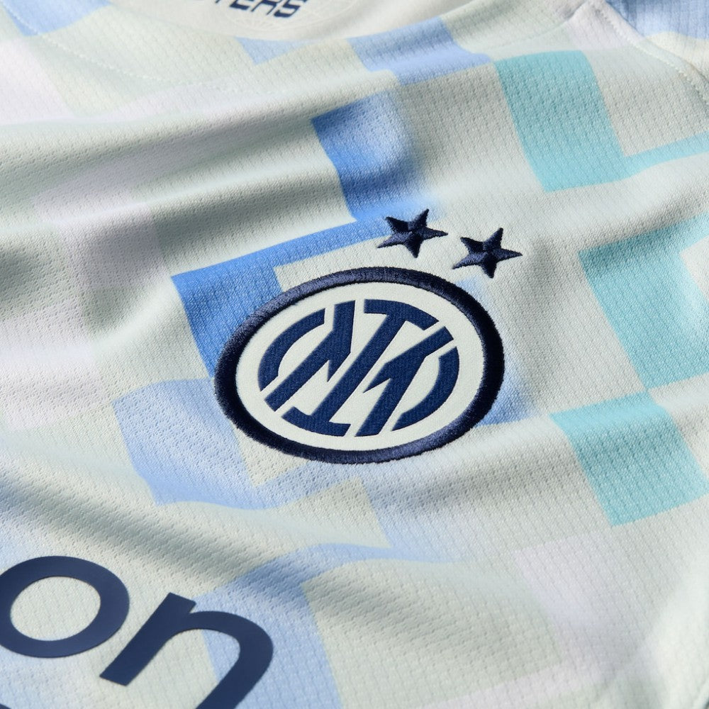Inter Milan 2025/26 Away Replica Jersey Aqua