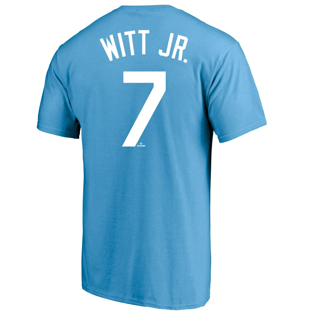 Bobby Witt Jr. Kansas City Royals Fanatics Big & Tall Name & Number T-Shirt - Royal T-shirts