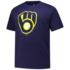 Christian Yelich Milwaukee Brewers Fanatics Big & Tall Name & Number T-Shirt - Navy T-shirts