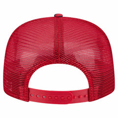 San Francisco 49ers New Era Adventure Pattern Golfer Snapback Hat Scarlet