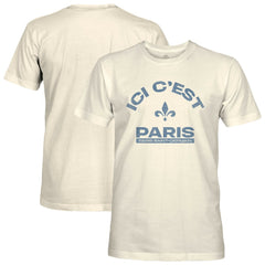 Paris Saint-Germain 1863FC Team Arch T-Shirt Tan
