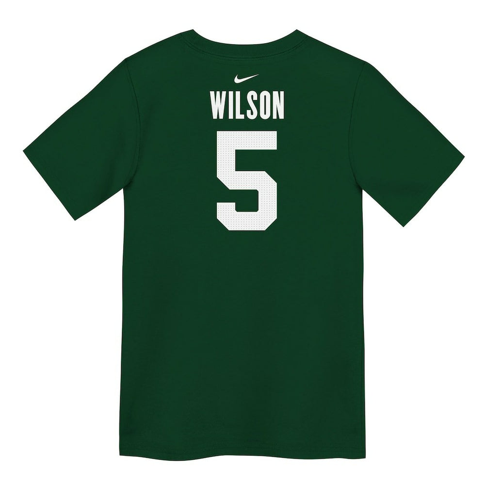 Garrett Wilson New York Jets Preschool Player Name & Number T-Shirt Green