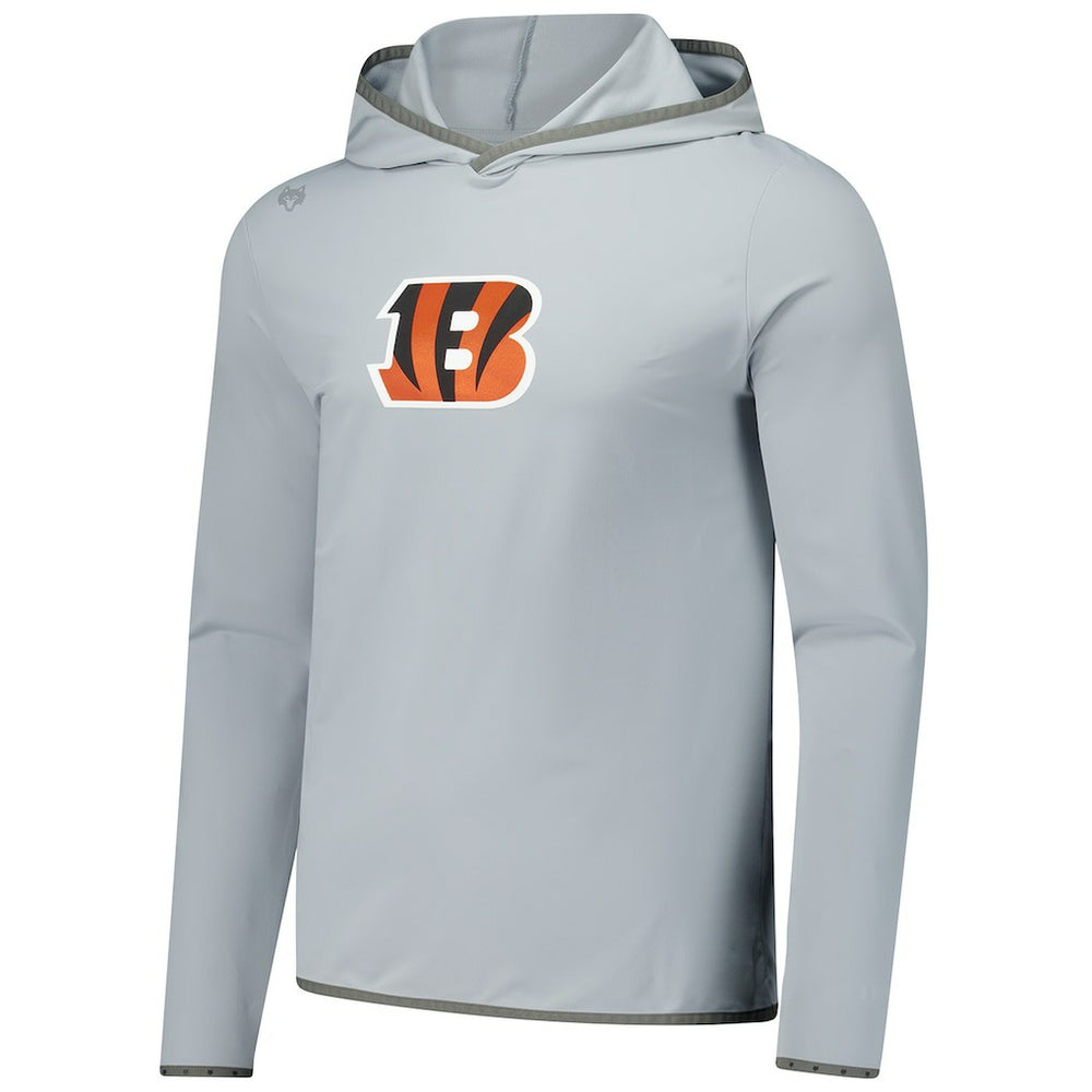Cincinnati Bengals Greyson Clothiers Colorado Long Sleeve Hoodie T-Shirt Gray