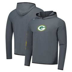 Green Bay Packers Greyson Clothiers Colorado Long Sleeve Hoodie T-Shirt Charcoal