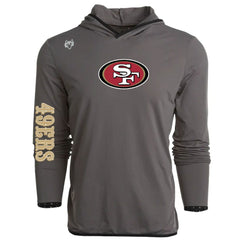 San Francisco 49ers Greyson Clothiers Colorado Long Sleeve Hoodie T-Shirt Gray