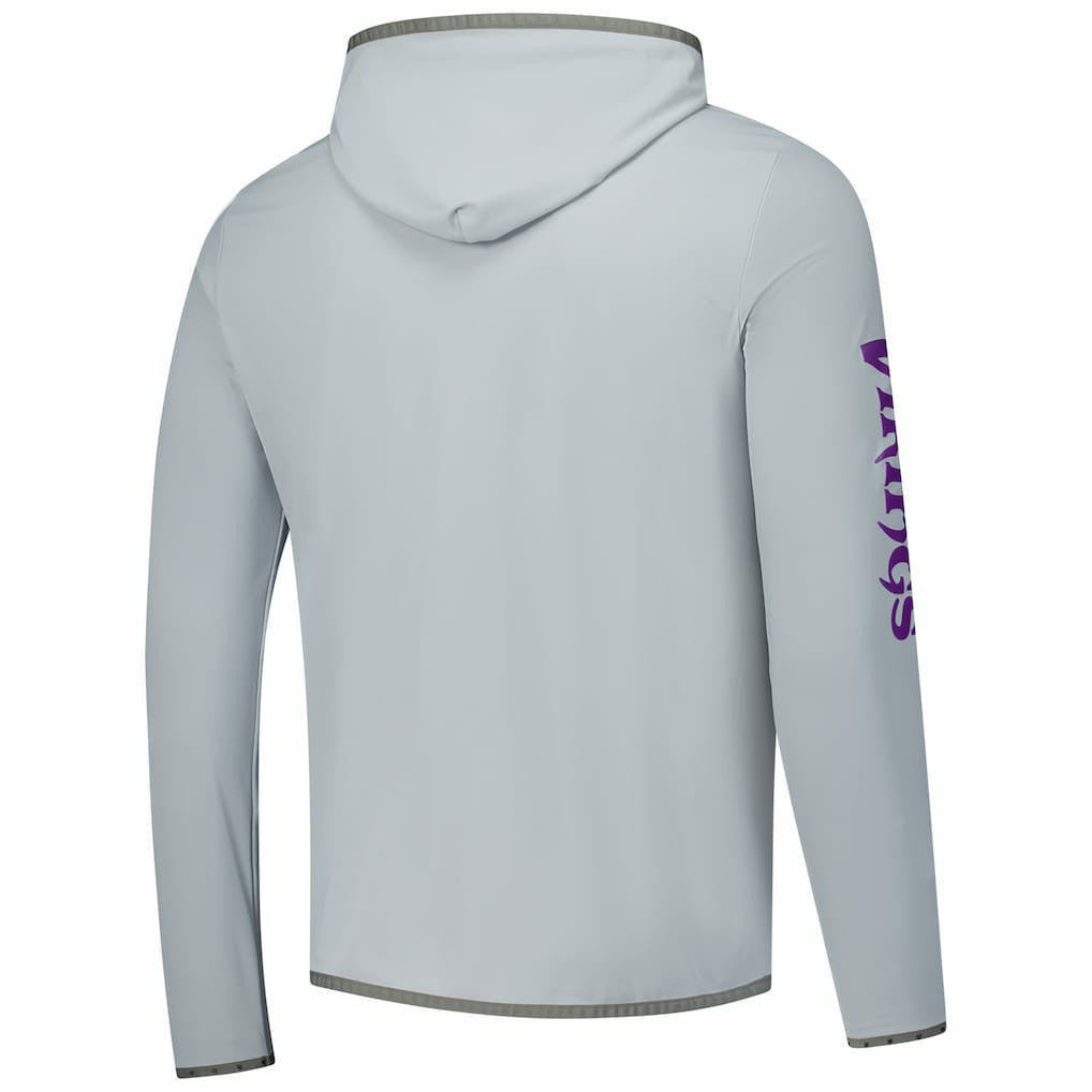Minnesota Vikings Greyson Clothiers Colorado Long Sleeve Hoodie T-Shirt Gray