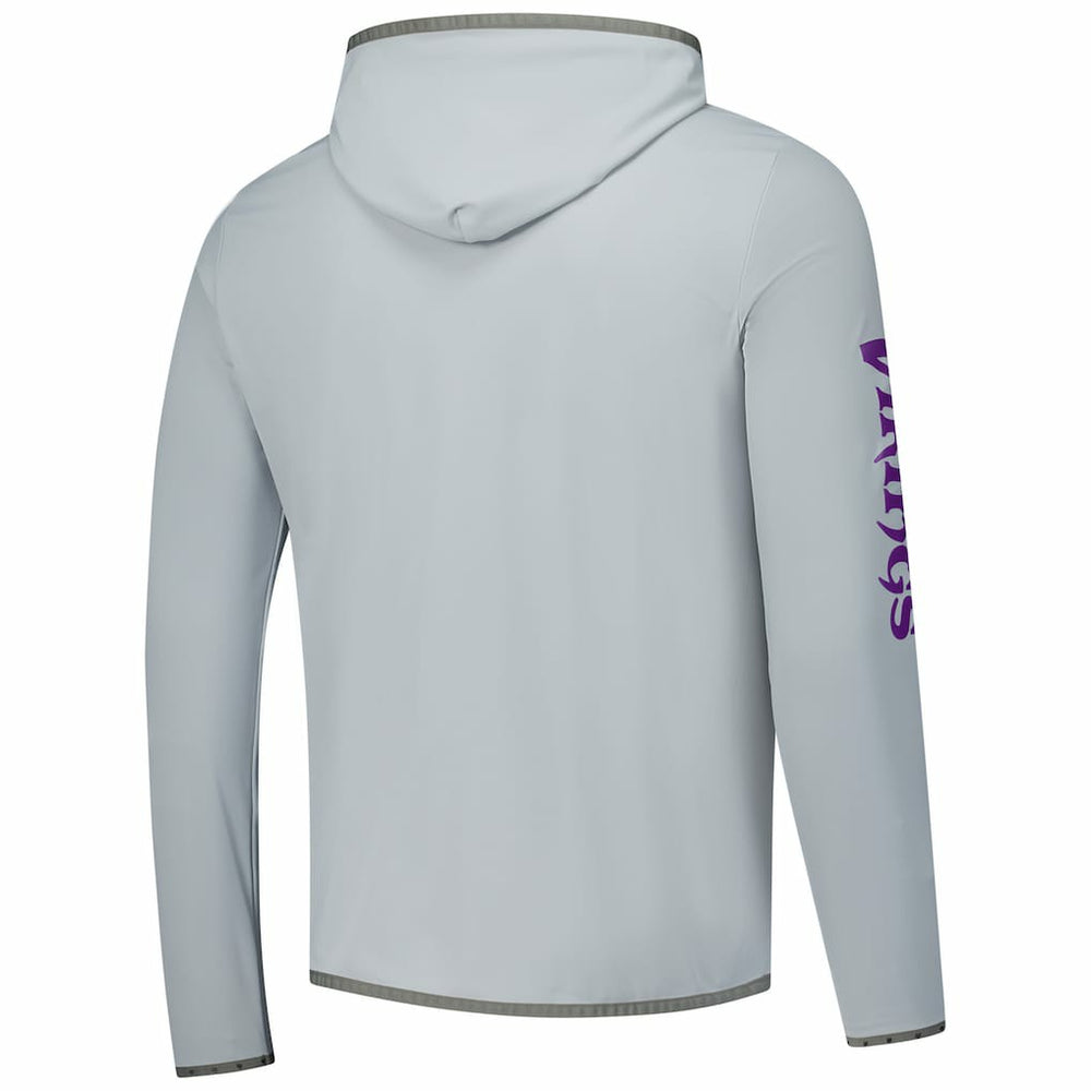 Minnesota Vikings Greyson Clothiers Colorado Long Sleeve Hoodie T-Shirt Gray