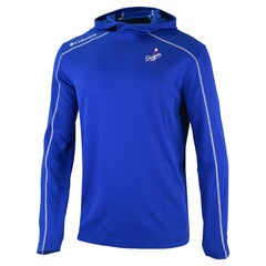 Los Angeles Dodgers Columbia Omni-Wick Shotgun Pullover Hoodie - Royal Hoodies