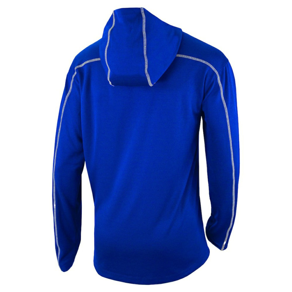 Los Angeles Dodgers Columbia Omni-Wick Shotgun Pullover Hoodie - Royal Hoodies