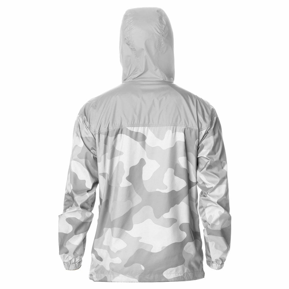 Los Angeles Dodgers Columbia Camo Flash Challenger Full-Zip Windbreaker Jacket - Gray Jackets