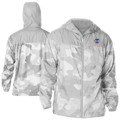 Philadelphia Phillies Columbia Camo Flash Challenger Full-Zip Windbreaker Jacket - Gray Jackets