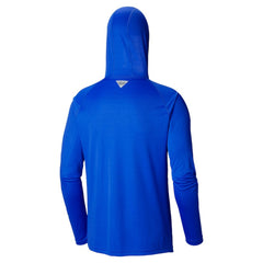 Philadelphia Phillies Columbia Omni-Wick Terminal Tackle Raglan Long Sleeve Hoodie T-Shirt - Royal Hoodies