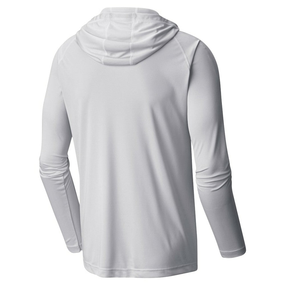 Philadelphia Phillies Columbia Omni-Wick Terminal Tackle Raglan Long Sleeve Hoodie T-Shirt - White Hoodies
