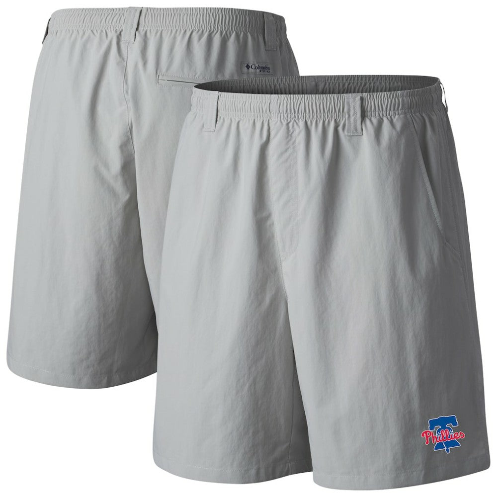 Philadelphia Phillies Columbia Backcast Shorts - Gray Shorts