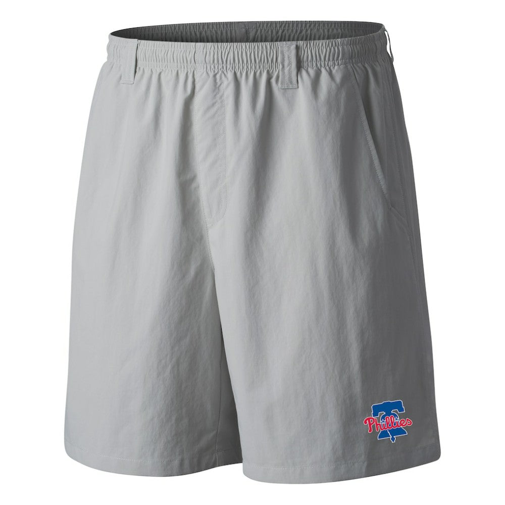 Philadelphia Phillies Columbia Backcast Shorts - Gray Shorts