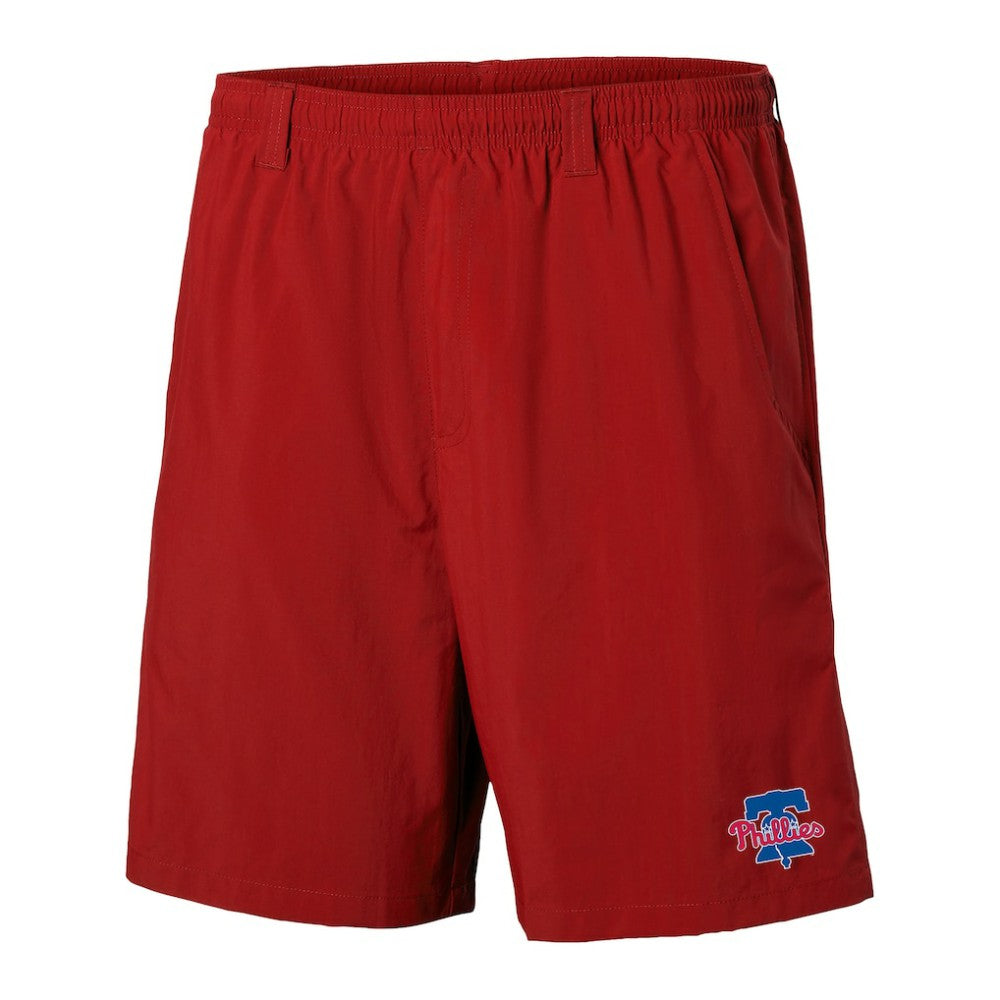 Philadelphia Phillies Columbia Backcast Shorts - Red Shorts