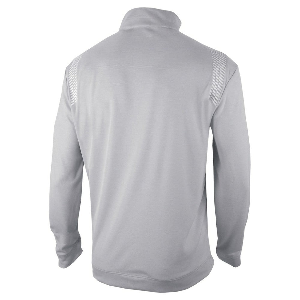 New York Yankees Columbia Oakland Downs Omni-Wick Quarter-Zip Top - Gray Tops