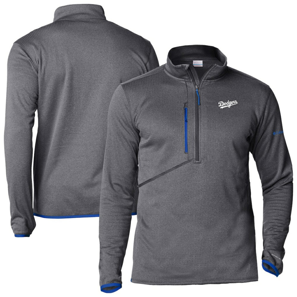 Los Angeles Dodgers Columbia Park View Omni-Wick Half-Zip Top - Royal Tops