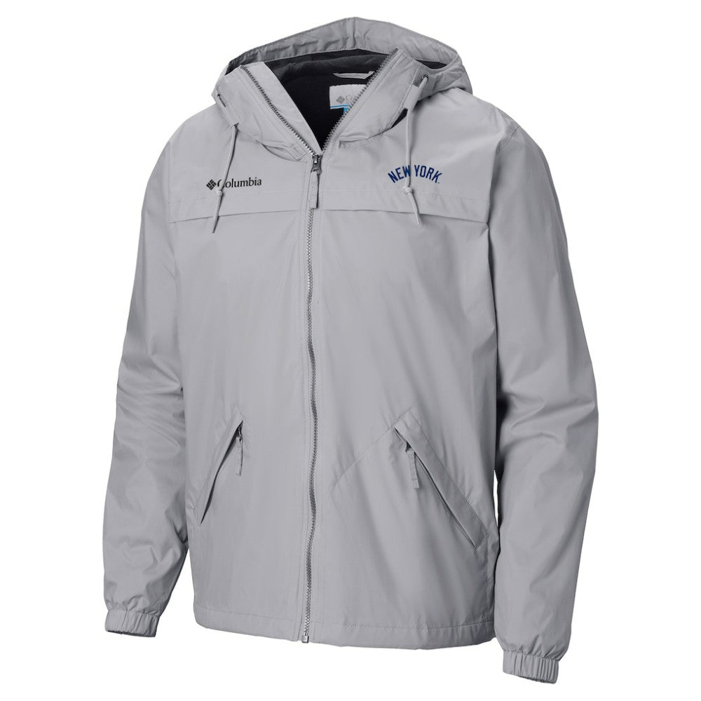 New York Yankees Columbia Oroville Creek Lined Full-Zip Jacket - Gray Jackets
