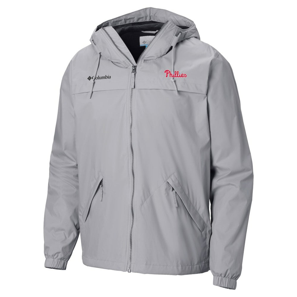 Philadelphia Phillies Columbia Oroville Creek Lined Full-Zip Jacket - Gray Jackets