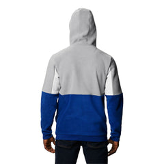 Los Angeles Dodgers Columbia Lodge Fleece Quarter-Zip Hoodie - Royal Hoodies