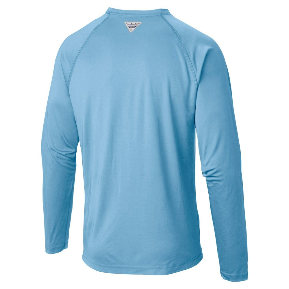 Atlanta Braves Columbia Terminal Tackle Long Sleeve T-Shirt - Light Blue T-shirts