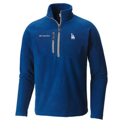 Los Angeles Dodgers Columbia Fast Trek III Half-Zip Fleece Pullover - Royal Pullover