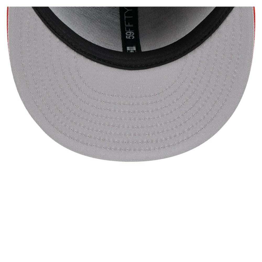 Houston Astros New Era Retro Pattern 59FIFTY Fitted Hat - Navy/Orange Hats