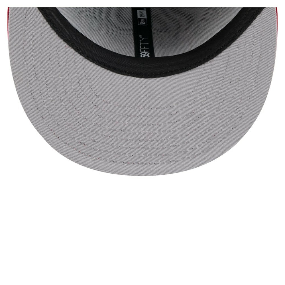Boston Red Sox New Era Retro Pattern 59FIFTY Fitted Hat - Navy/Red Hats