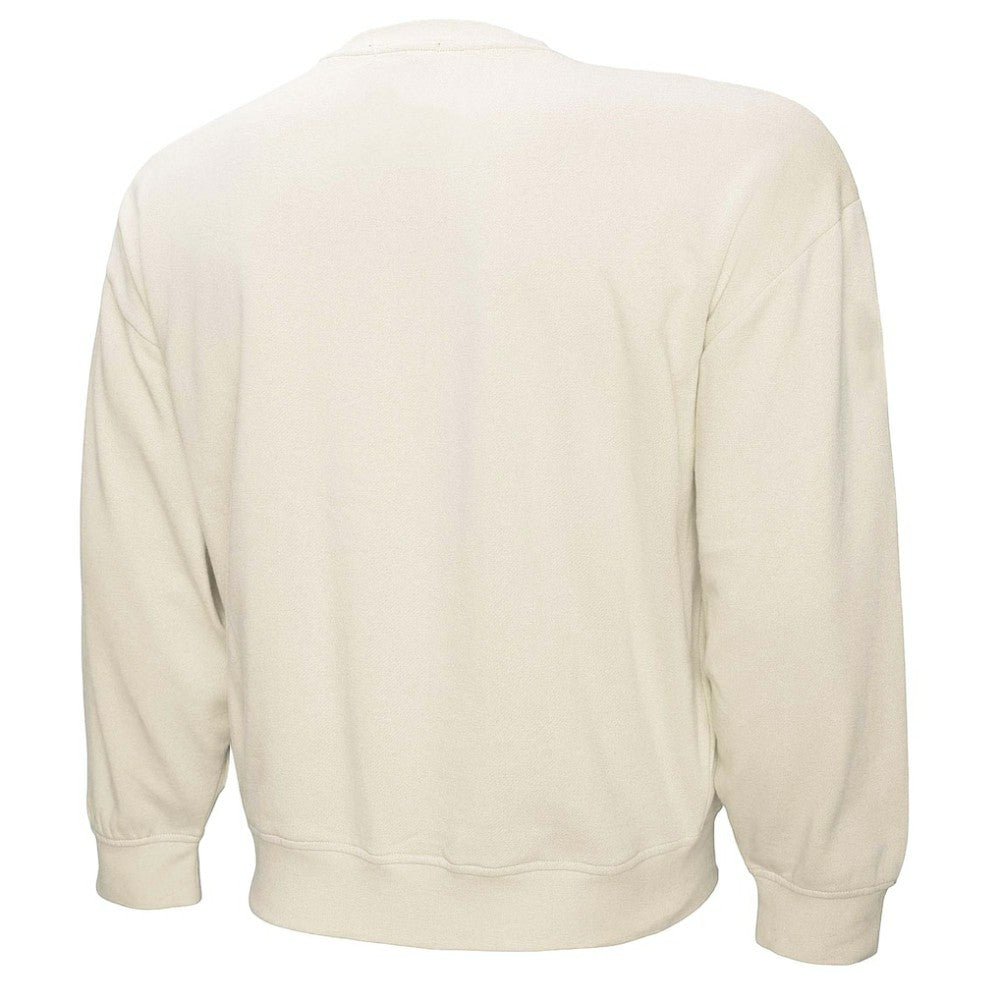 Atlanta Braves Mitchell & Ness Women's Cooperstown Collection Laurel Pullover Sweatshirt - Cream Pullover