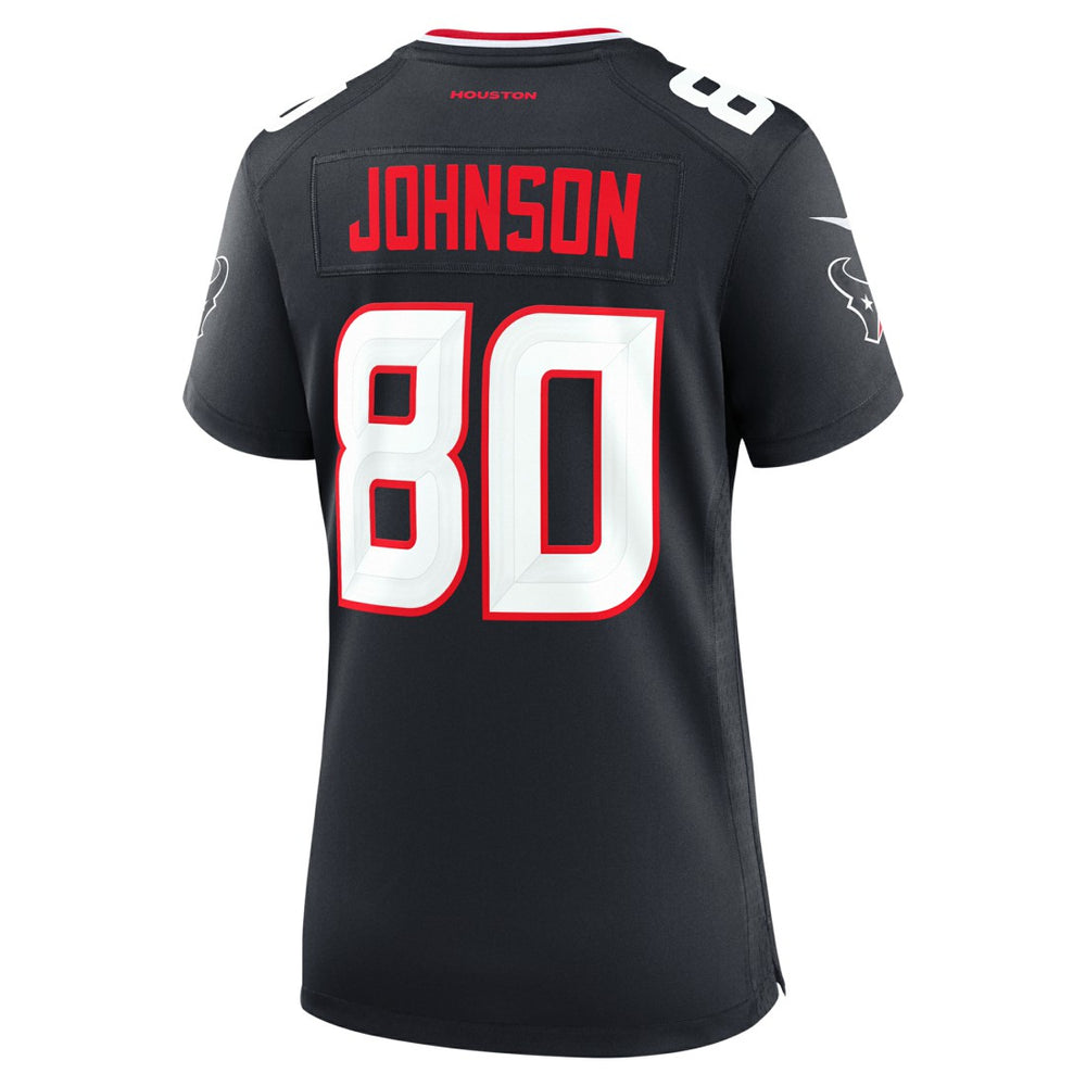 Andre Johnson Houston Texans Women's Team Retired Player Game Jersey Navy