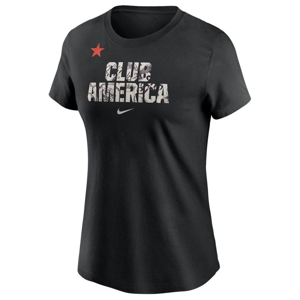 Club America Women's CA x CA T-Shirt Black
