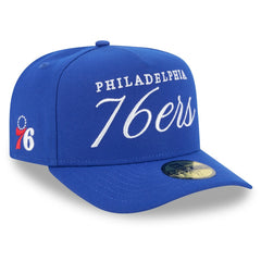 Philadelphia 76ers 2025 NBA Draft A-Frame 59FIFTY Fitted Hat Royal