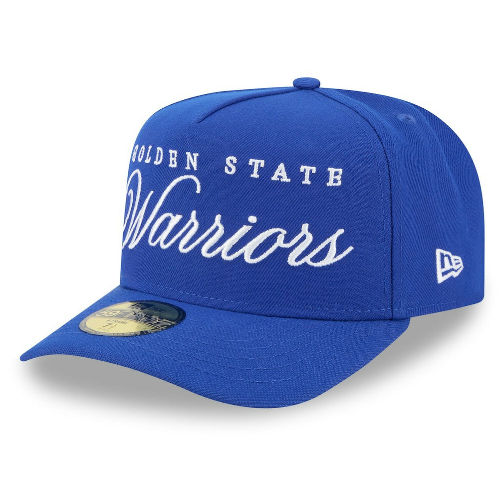 Golden State Warriors 2025 NBA Draft A-Frame 59FIFTY Fitted Hat Royal