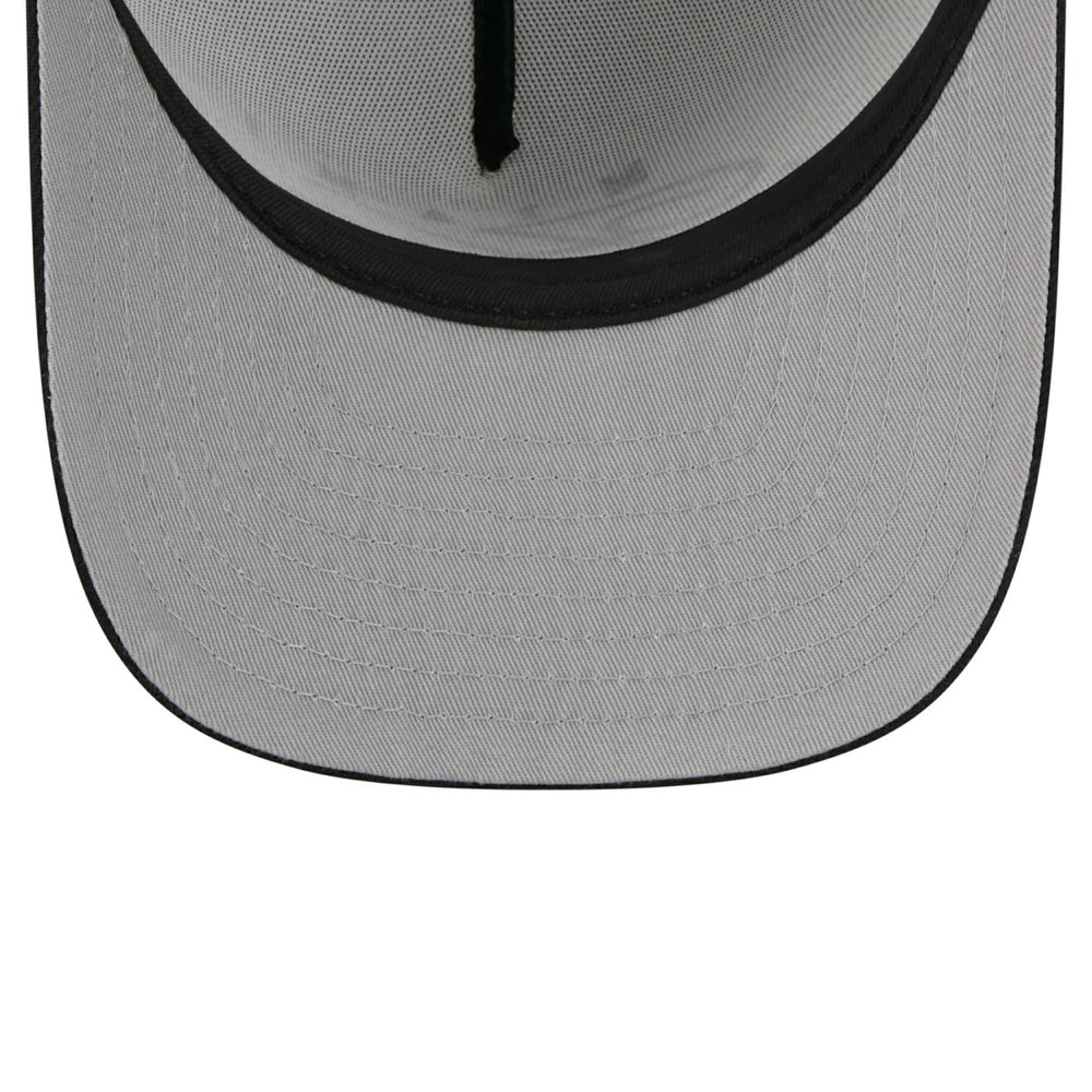 Miami Heat 2025 NBA Draft A-Frame 59FIFTY Fitted Hat White/Black