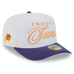 Phoenix Suns 2025 NBA Draft A-Frame 59FIFTY Fitted Hat White/Purple