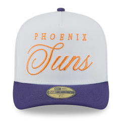 Phoenix Suns 2025 NBA Draft A-Frame 59FIFTY Fitted Hat White/Purple